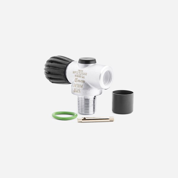 Inline Valve Black 232 Bar - EU