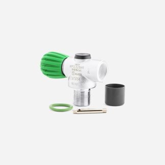 Inline Valve Green 232 Bar O2 - EU