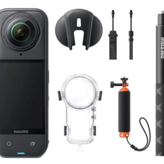 Backscatter - Insta360 X5 360° Invisible Dive Action Camera Bundle