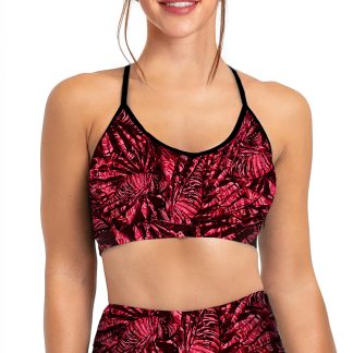 Lionfish Invasion Bikini Sports Bra Hybrid