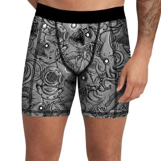 MENS Deep Sea NO BUNCH Scuba Jammer Swim Shorts