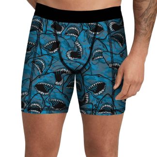 MENS Shark Camo NO BUNCH Scuba Jammer Swim Shorts