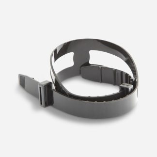 Mask strap, Silicon, Black
