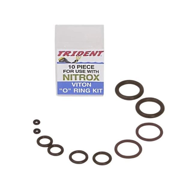 Trident - Viton O-Ring Set for Nitrox Diving