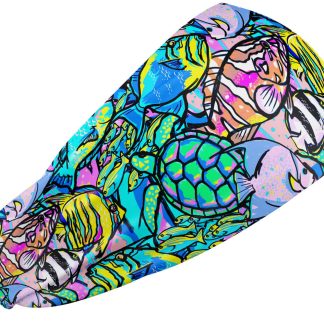 Neon Fish Frenzy Scuba Headband