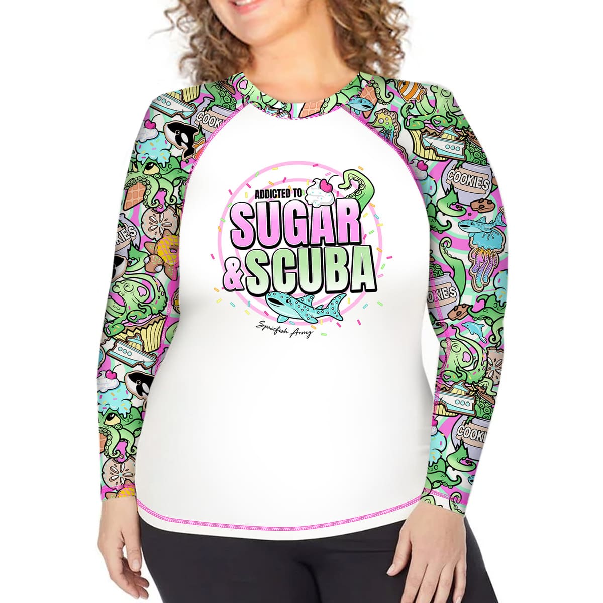 Candy Octopus Rash Guard - Image 3