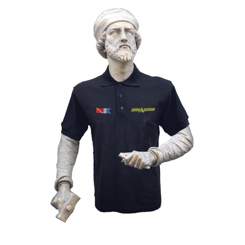 Polo Shirt With Embroidery Patch - Image 2