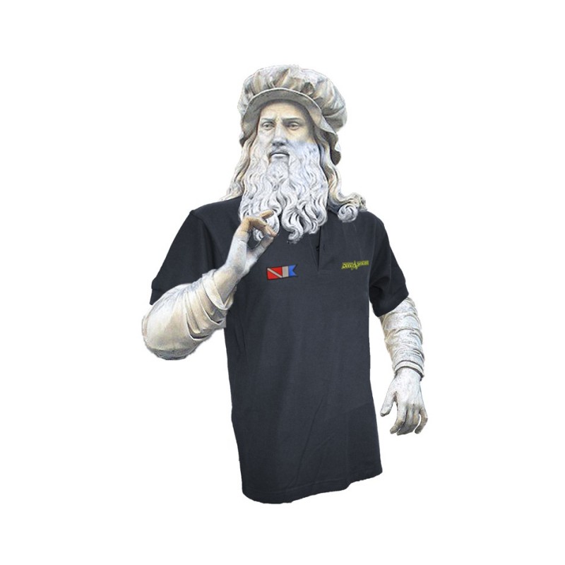 Polo Shirt With Embroidery Patch - Image 3