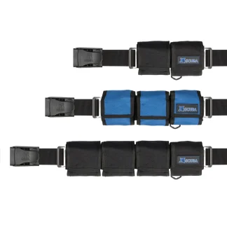 Weight Belt 4 Pocket - Blue