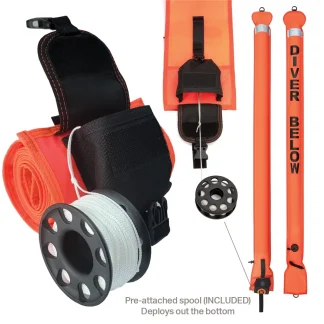 Quick Launch Marker Buoy/Yell