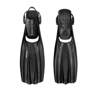 Phenom Fins, LARGE, Black