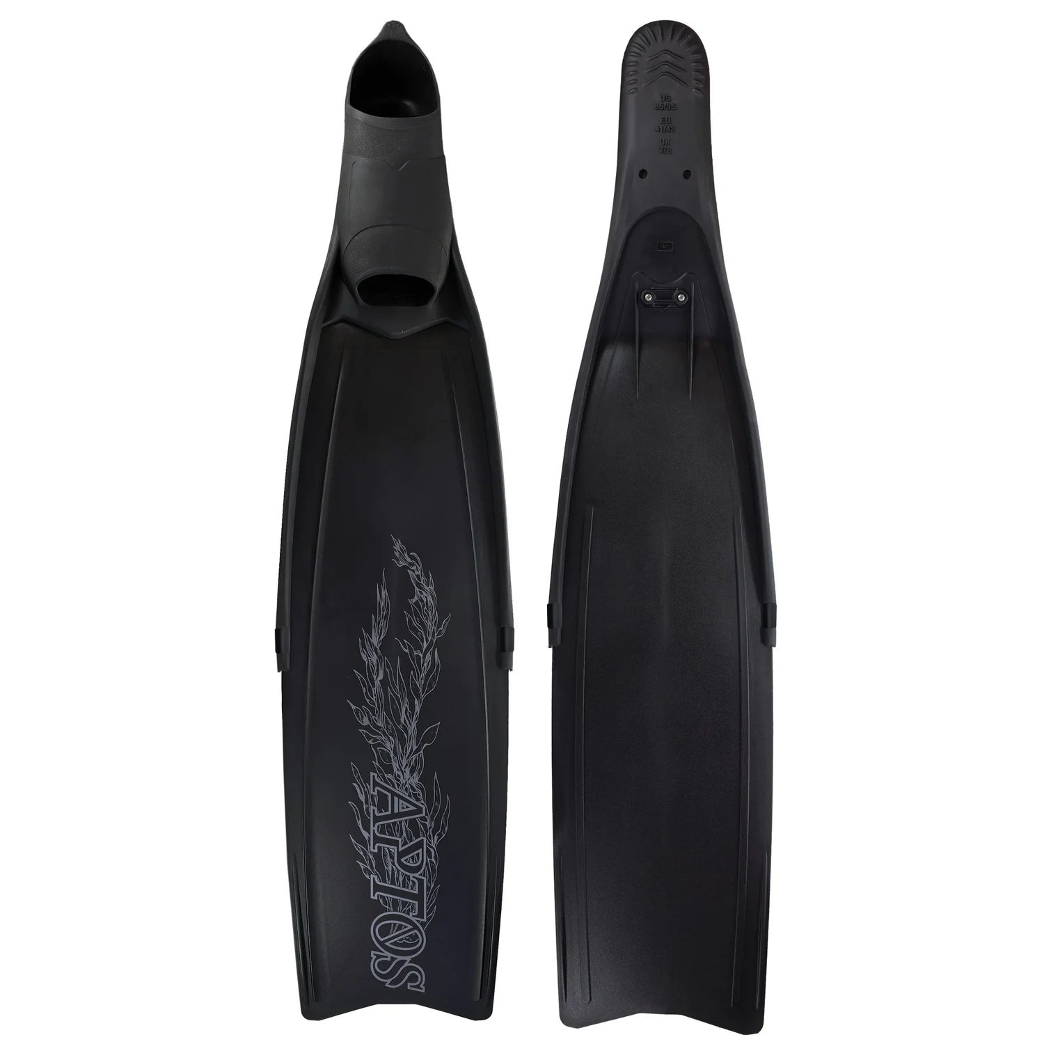 APTOS Fins, BK, 8.5/9.5