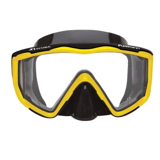 Mask - Fusion 3 BlkSil/Yellow