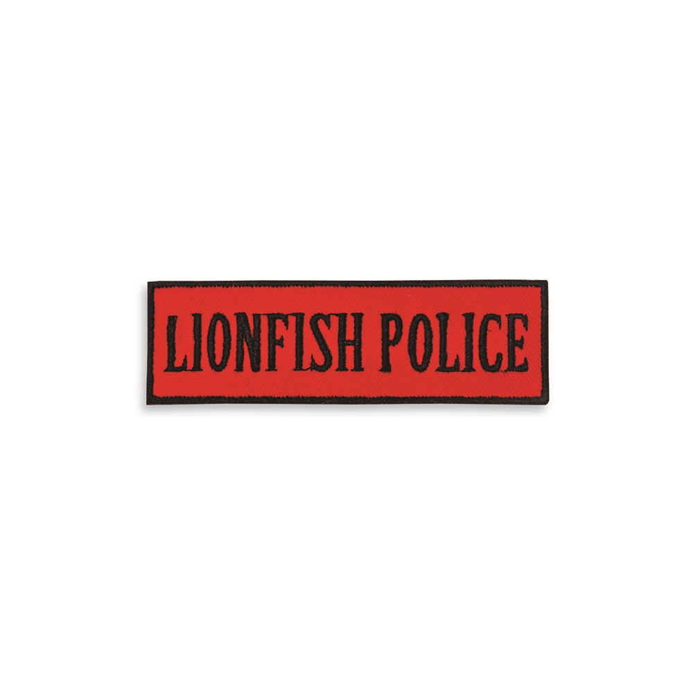 Innovative Scuba-Patch-Sq -Lionfish Police