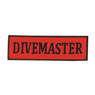 Innovative Scuba-Patch -Dive Master (Red)