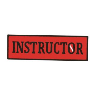 Innovative Scuba-Patch-Instructor (Red)