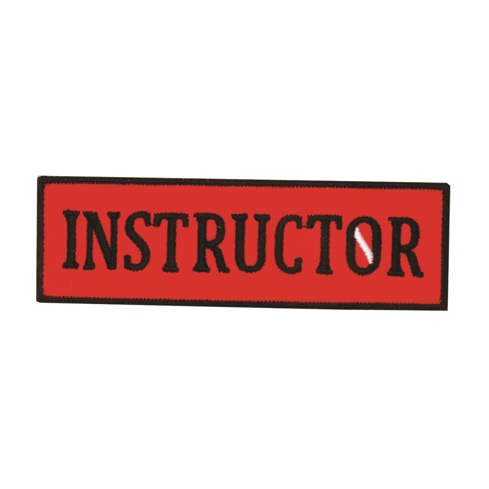 Innovative Scuba-Patch-Instructor (Red)