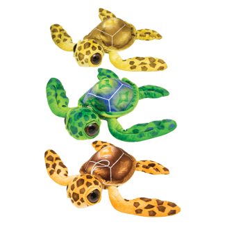 Innovative Scuba - Asst 11.5" Big Eye Turtle 3 Pk