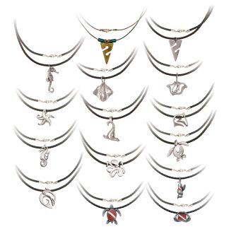 Innovative Scuba - Pewter Necklace-Dive
