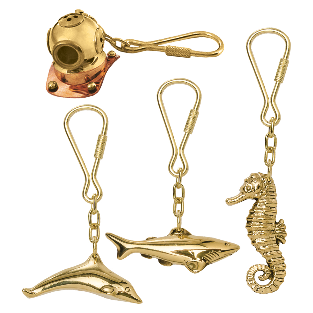 Innovative Scuba - Brass Key Chain