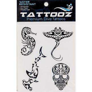 Innovative Scuba -25 Temp Tattoos