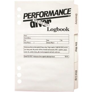 Innovative Scuba - 6-rg Dive Log (66) Tab Insert