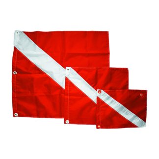 Innovative Scuba-Nylon Flag W/stiffener