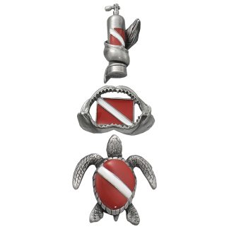 Innovative Scuba - Pewter Pin