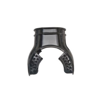 Black Silicone Mouthpieces Smooth bite