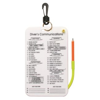 Innovative Scuba - Communication Slate W/spltrg