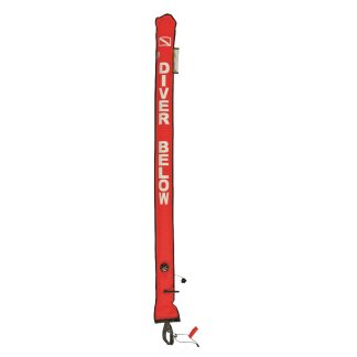 Innovative Scuba - 6’ Orange Sfty Tube W/dp Valve