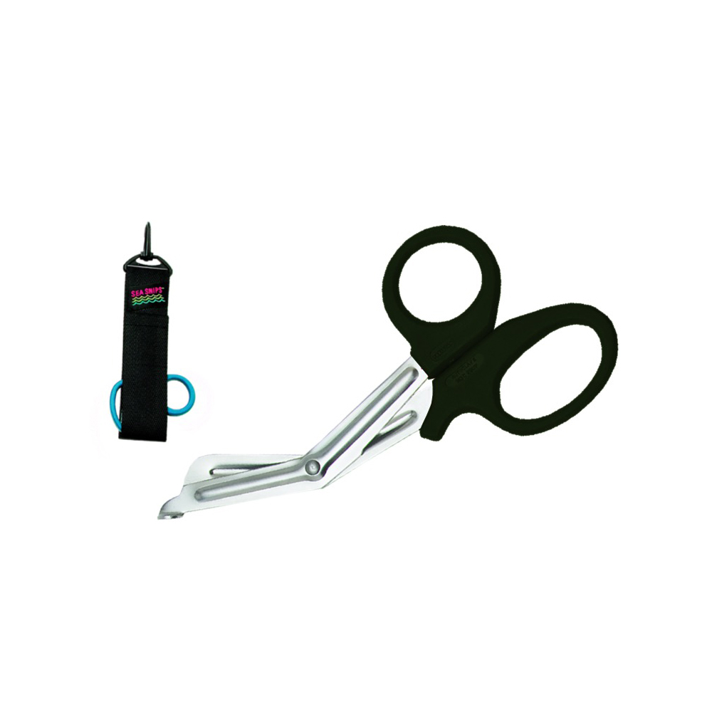 Innovative Scuba - Sea Snips Black W/plastic Clip