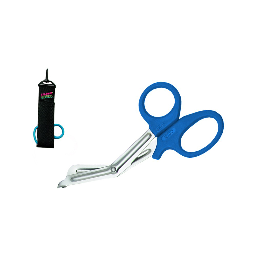 Innovative Scuba - Sea Snips Blue W/plastic Clip