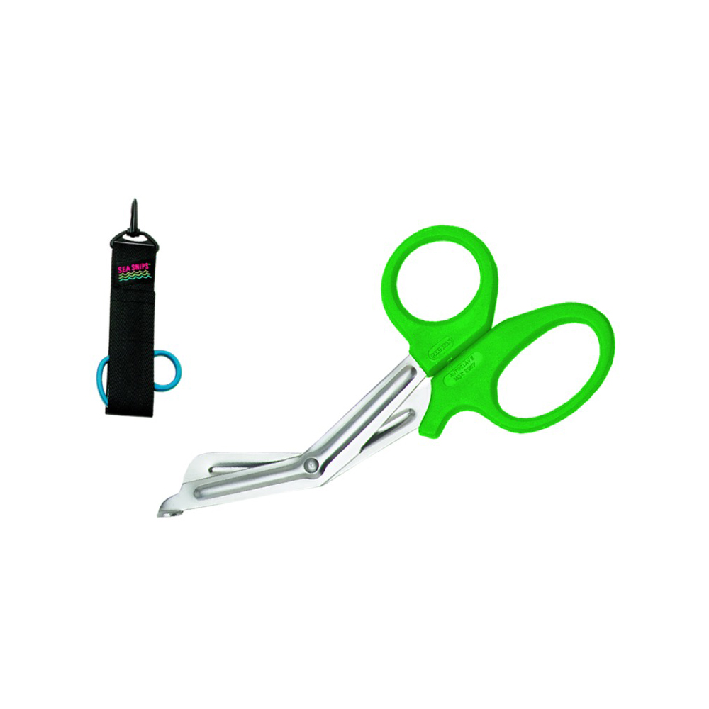Innovative Scuba - Sea Snips Green W/plastic Clip