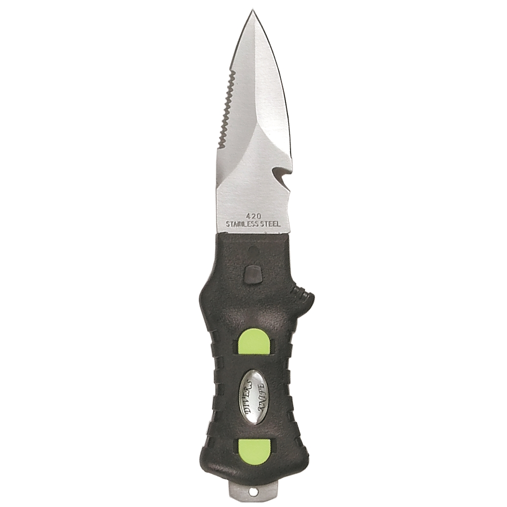 Innovative Scuba - 3"" Knife Blunt Black/kn-168p