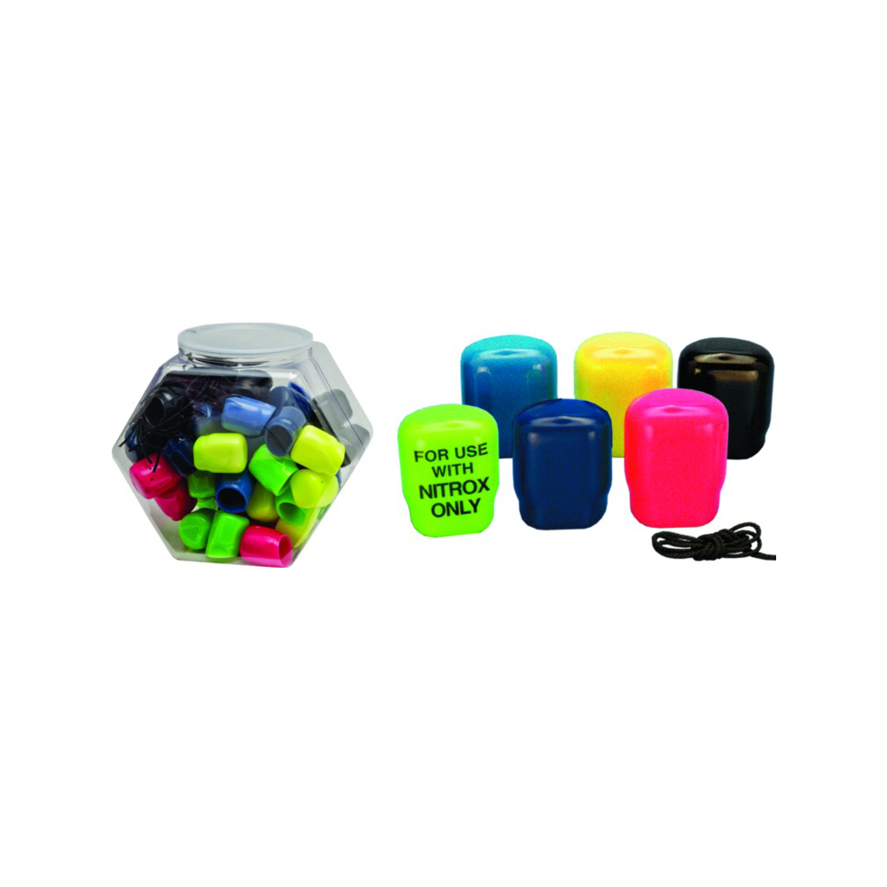 PVC Valve Caps W/String