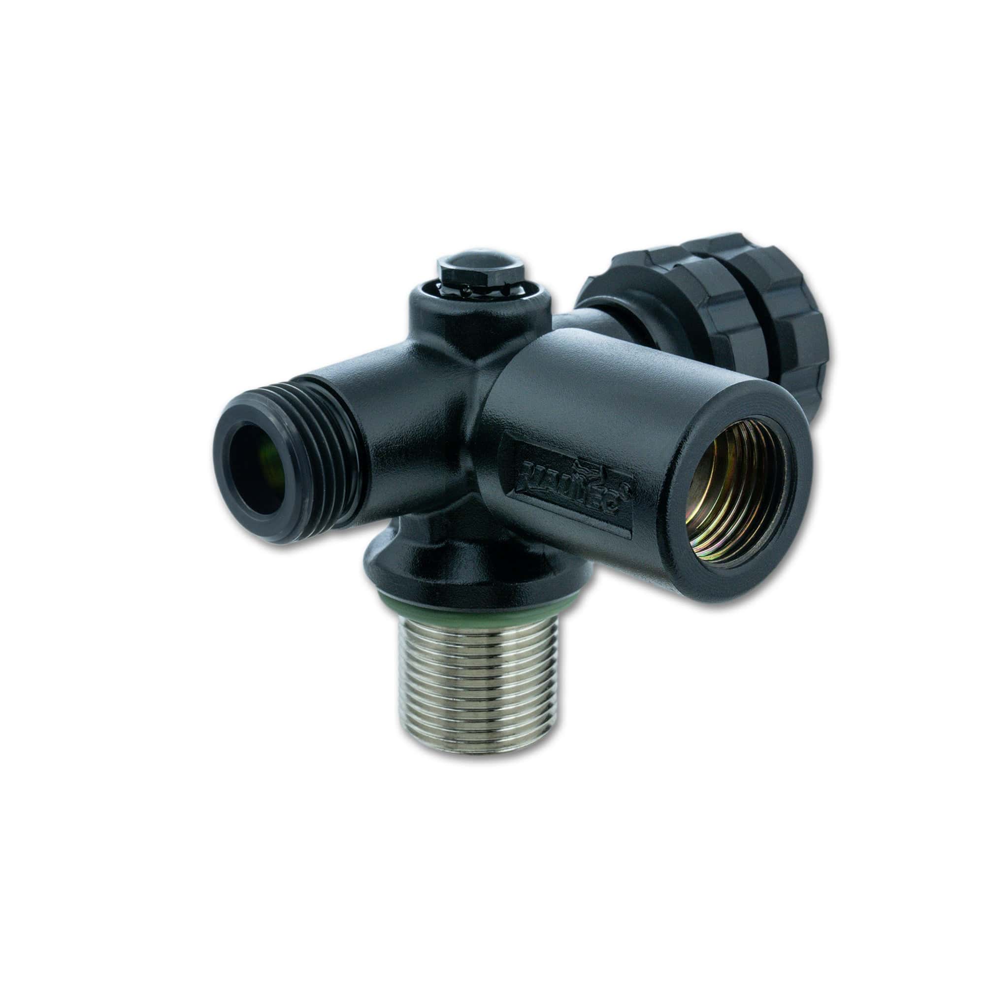 Nautec - Sidemount Extendable / SLSE-L DARKLine / Air / G5/8 - 3/4 NPSM left