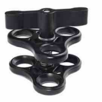 Triple Ball Joint Clamp
