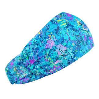 Turtle Tie Dye Scuba Headband