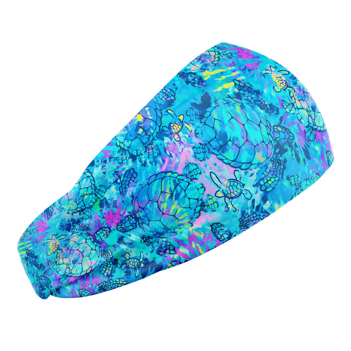 Turtle Tie Dye Scuba Headband