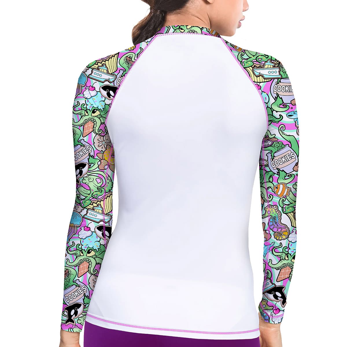 Candy Octopus Rash Guard - Image 2