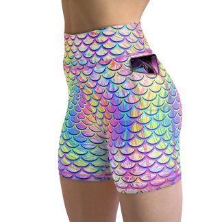 Psychedelic Mermaid Shorts