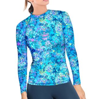 Turtle Tie Dye Rash Guard