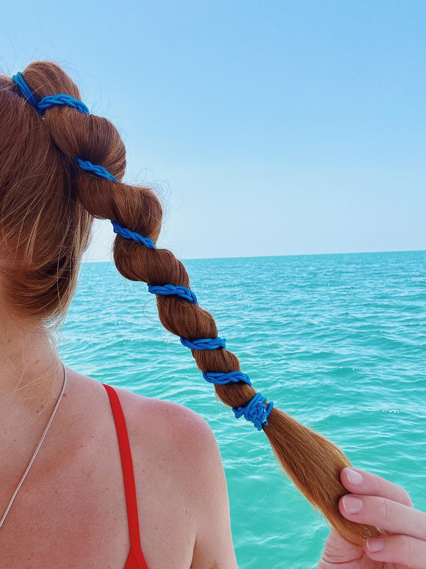 Rip Tie Tangle Free Hair Tie - Lakeside - Image 2
