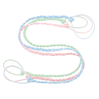 Rip Tie Tangle Free Hair Tie - 3 Pack Tropical Trio
