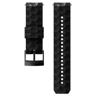Suunto - 24 EXP2 Silicone Strap Black/Black